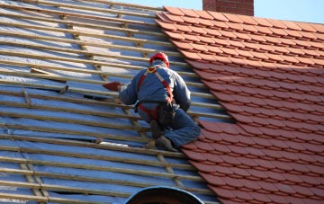 roof tiles Cheddleton Heath, Staffordshire